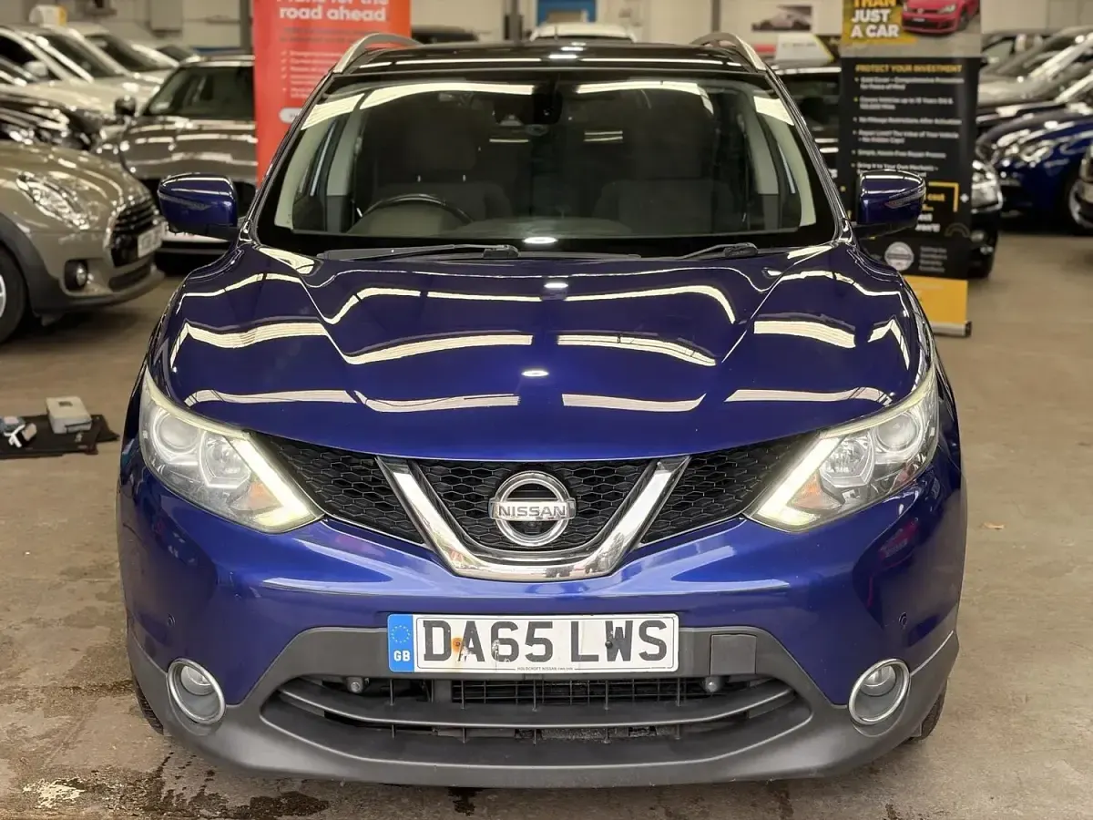 Used Nissan Qashqai N-TEC 110 HP (80 kW) 2015 Blue SUV