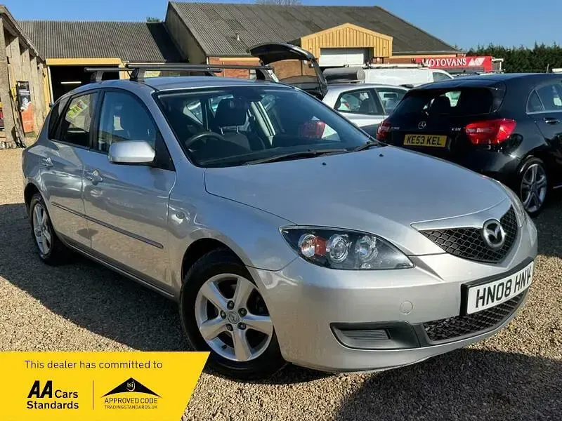 Used Mazda 3 105 HP (77 kW) 2008 Silver Hatchback