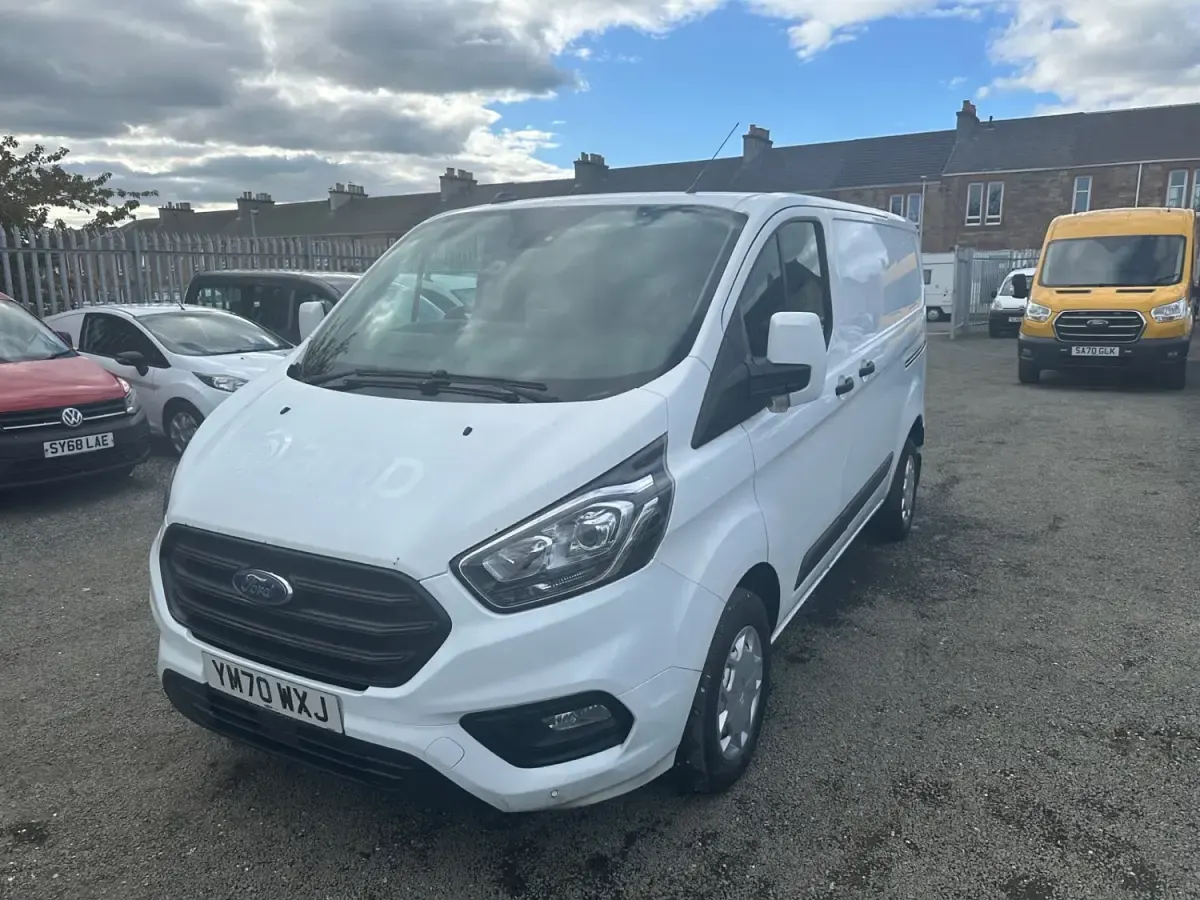Usado Ford Transit Custom Trend 105 CV (77 kW) 2021 Blanco Van
