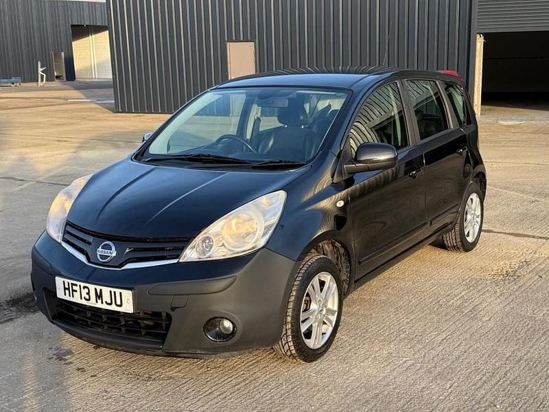 Black Used 2013 Nissan Note Acenta MPV | £2,295 (Good price) - Image 1/4