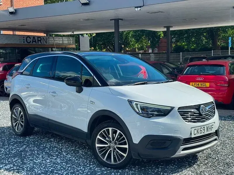 Used Vauxhall Crossland X Sport 120 HP (88 kW) 2019 White SUV