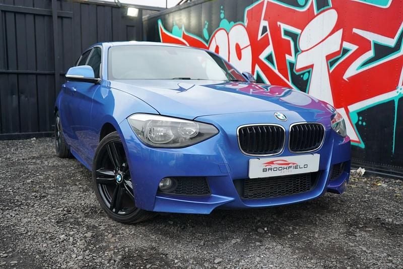 Used BMW 116 M Sport 116 HP (85 kW) 2013 Blue Hatchback