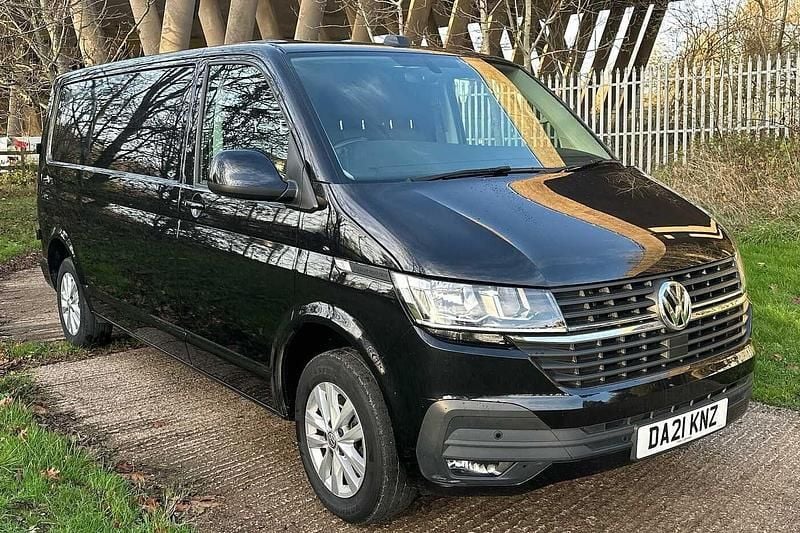 Black Used 2021 VW T6.1 Highline Van | £20,999 (Super price) - Image 1/4