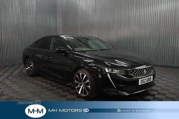 Black Used 2019 Peugeot 508 GT-line Hatchback | £11,495 (Fair price) - Image 1/4