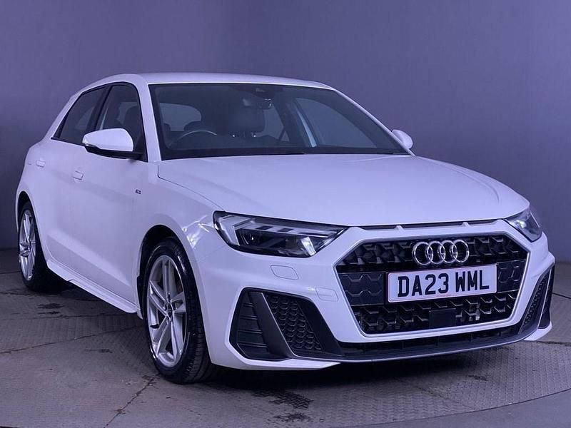White Used 2023 Audi A1 S-Line Hatchback | £18,999 (Fair price) - Image 1/4