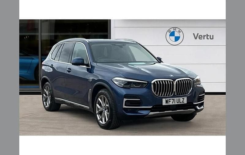 Blue Used 2021 BMW X5 xLine SUV | £42,995 (Fair price) - Image 1/4