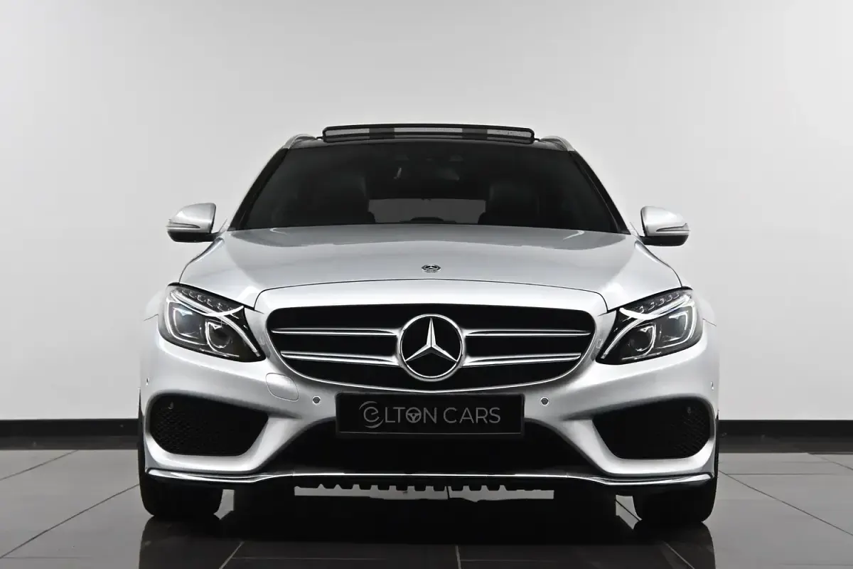 Used Mercedes C250 AMG Line Premium 204 HP (150 kW) 2018 Silver Estate
