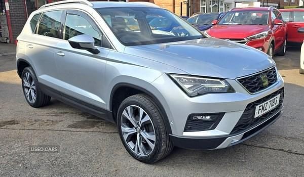 Silver Used 2019 Seat Ateca Ecomotive SUV | £11,995 (Fair price) - Image 1/4