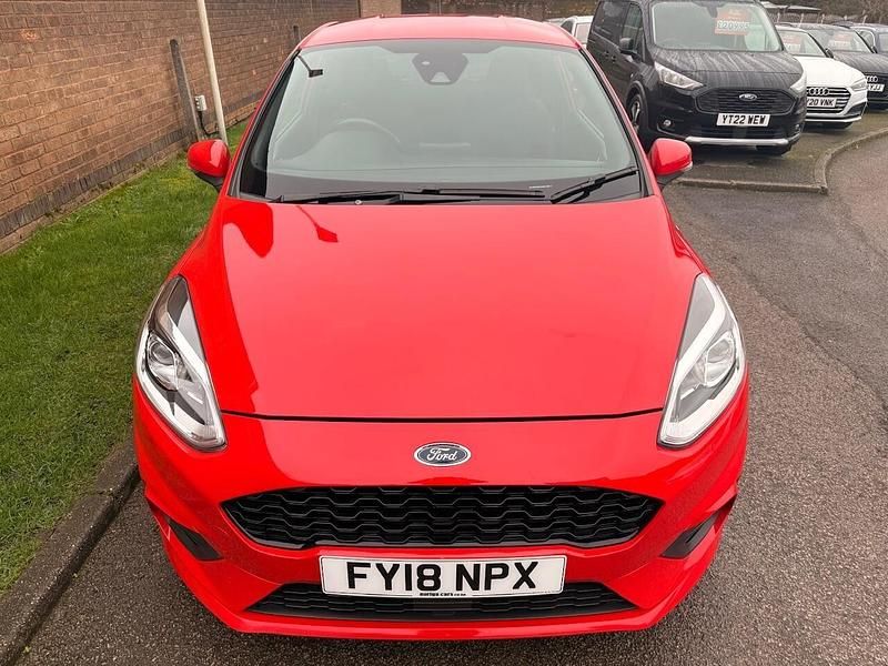 Used Ford Fiesta ST-Line 125 HP (91 kW) 2018 Red Hatchback