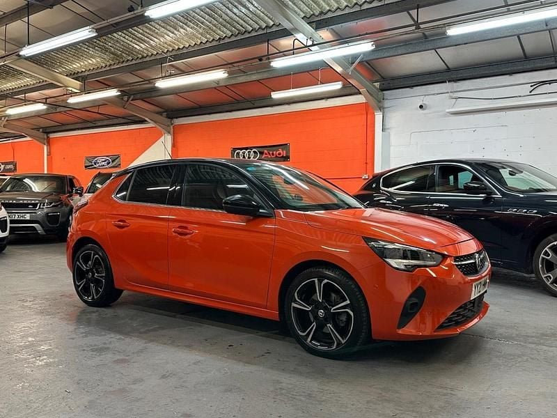 Used Vauxhall Corsa Ultimate 100 HP (73 kW) 2021 Orange Hatchback