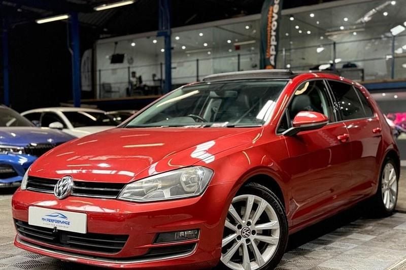 Red Used 2014 VW Golf VII GT Hatchback | £5,749 (Fair price) - Image 1/1