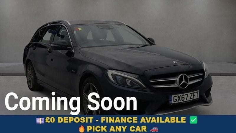 Blue Used 2017 Mercedes C350 AMG line Estate | £12,199 (Fair price) - Image 1/4