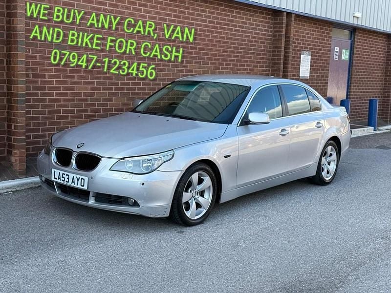 Silver Used 2004 BMW 525 Comfort Edition Sedan | £2,195 - Image 1/4