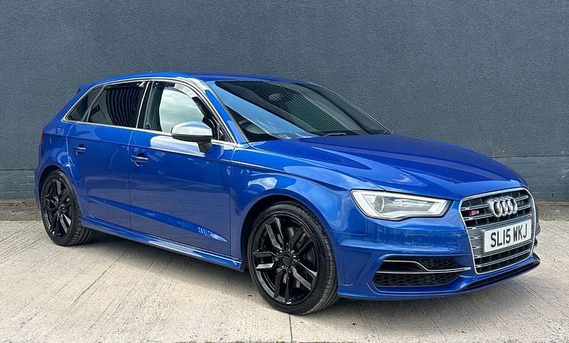 Blue Used 2015 Audi S3 Business Hatchback | £13,895 (Fair price) - Image 1/4