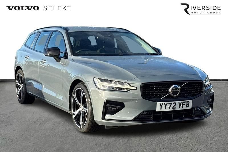 Grey Used 2022 Volvo V60 Plus Estate | £25,863 (Fair price) - Image 1/4