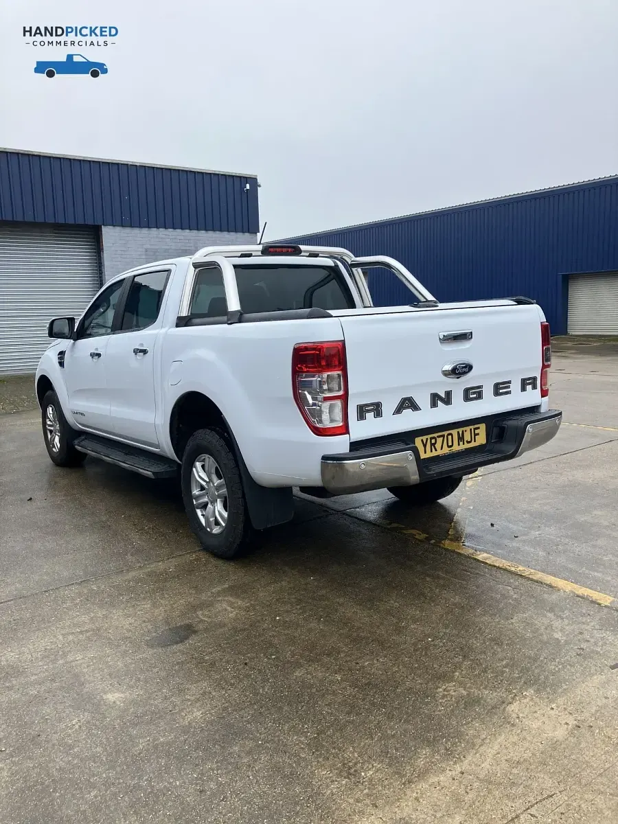 Used Ford Ranger Limited 2020 White Pickup