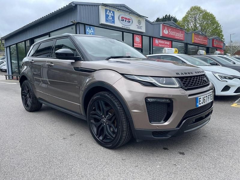 Begagnad Land Rover Range Rover evoque HSE Dynamic 2017 Brun Kombi