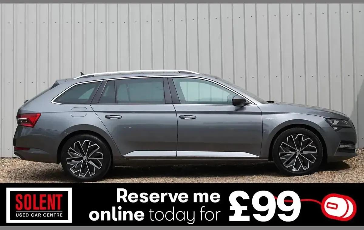 Used Skoda Superb 214 HP (157 kW) 2022 Grey Estate
