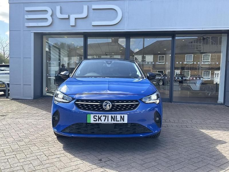 Used Vauxhall Corsa-e Elite 98 kW (134 HP) 2021 Blue Hatchback