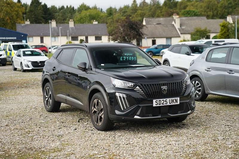 Black Used 2025 Peugeot 2008 Allure SUV | £21,495 (A bit pricey) - Image 1/1