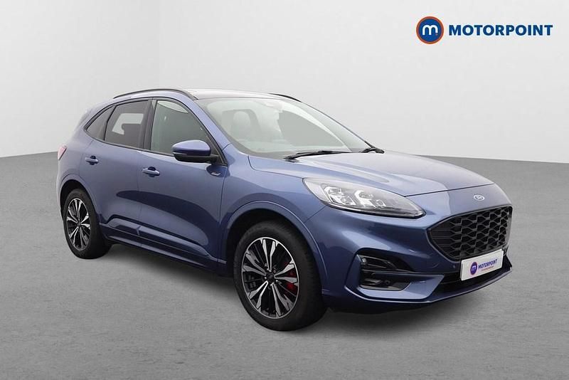 Blue Used 2023 Ford Kuga ST-Line X SUV | £20,299 (Good price) - Image 1/4