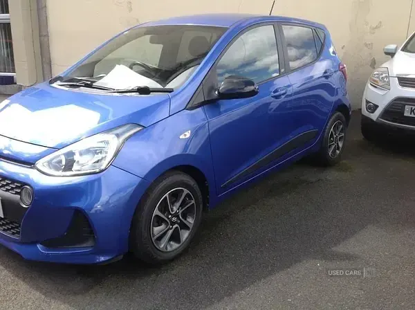 Used Hyundai i10 GO! 67 HP (49 kW) 2018 Blue Hatchback