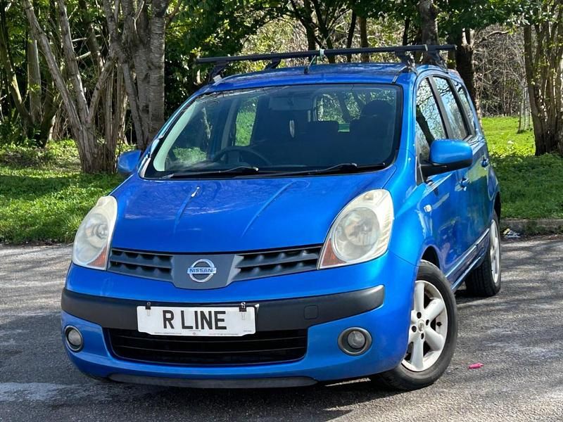 Used Nissan Note SE 110 HP (80 kW) 2007 Blue Hatchback