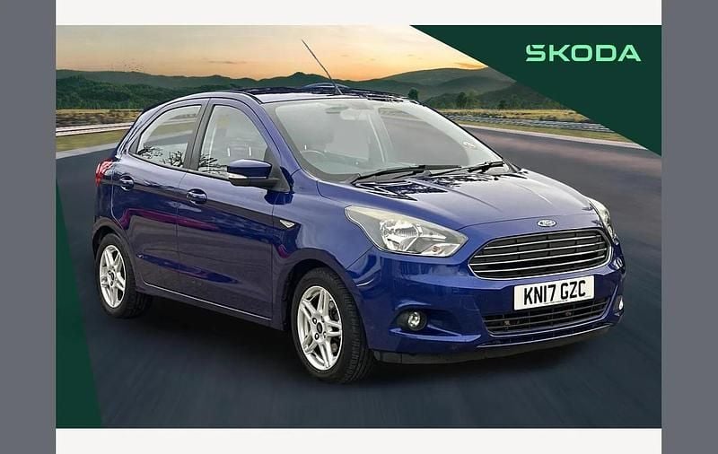 Blue Used 2017 Ford Ka Plus Zetec Hatchback | £4,995 (Good price) - Image 1/3
