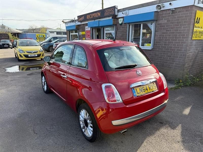 Used Fiat 500 Lounge 2014 Red Hatchback