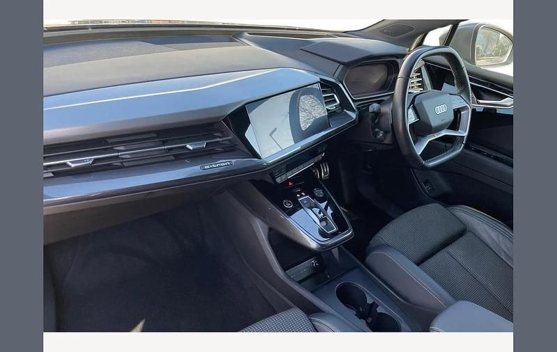 Used Audi Q4 e-tron S-Line 219 kW (299 HP) 2022 Typhoon grey SUV