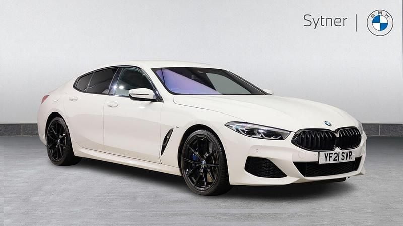 White Used 2021 BMW 840 Comfort Edition Coupe | £39,500 (Good price) - Image 1/4