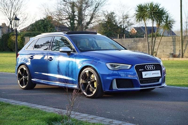 Used Audi RS3 Comfort 2015 Blue Sedan