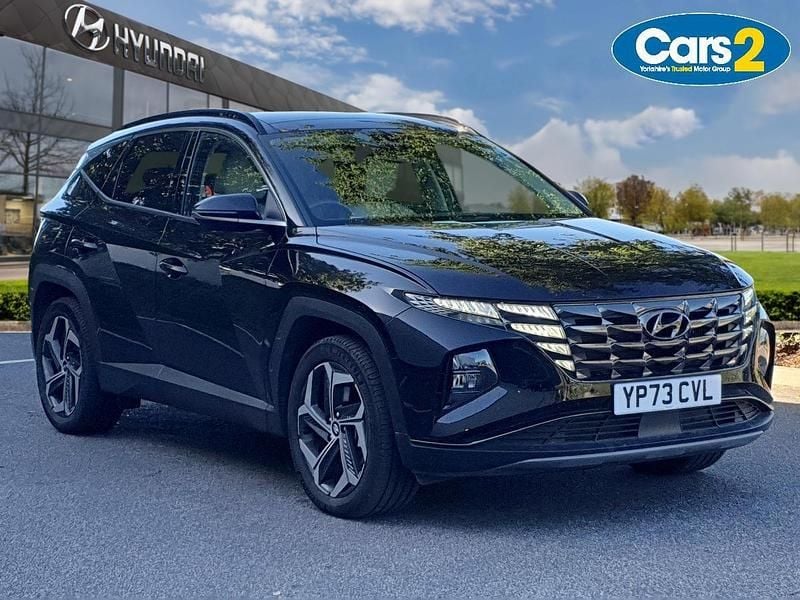 Black Used 2023 Hyundai Tucson Ultimate SUV | £26,490 (Fair price) - Image 1/4