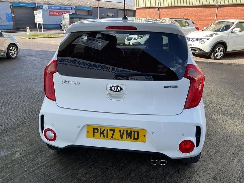 Used Kia Picanto Sport 84 HP (61 kW) 2017 White Hatchback