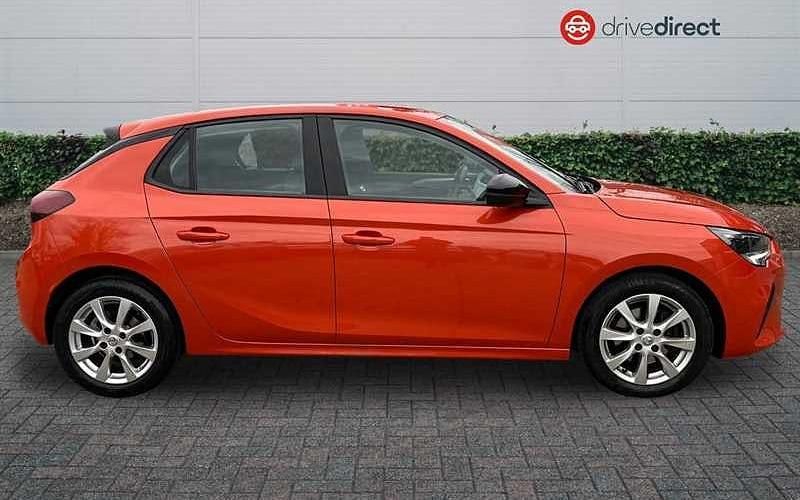 Used Vauxhall Corsa S 101 HP (74 kW) 2021 Orange Hatchback