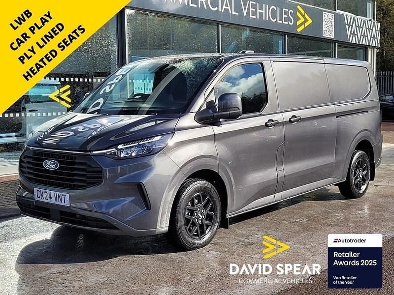 Grey Used 2024 Ford Transit Custom Limited Van | £25,990 (Good price) - Image 1/4