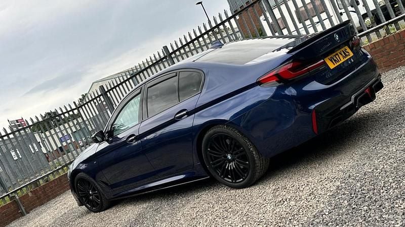 Used BMW 520 M Sport 2017 Blue Sedan