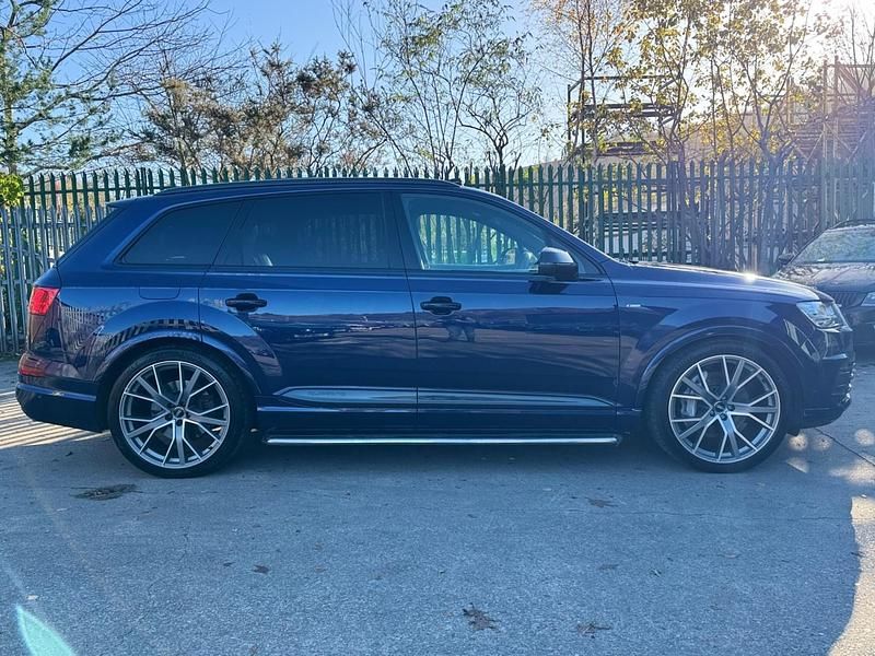 Used Audi Q7 Advanced 2019 Blue SUV