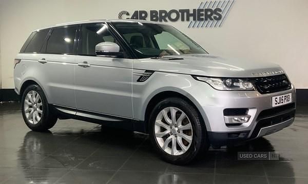 Silver Used 2015 Land Rover Range Rover Sport HSE SUV | £15,995 (Good price) - Image 1/4