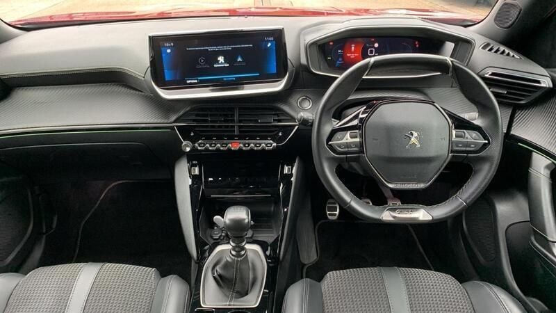 Red Used 2021 Peugeot 2008 GT SUV | £14,691 (Fair price) - Image 1/4