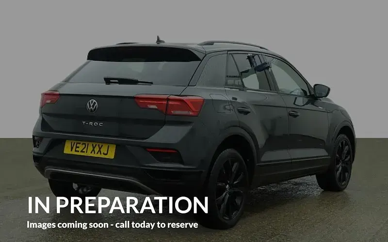 Used VW T-Roc Black Edition 150 HP (110 kW) 2021 Grey SUV