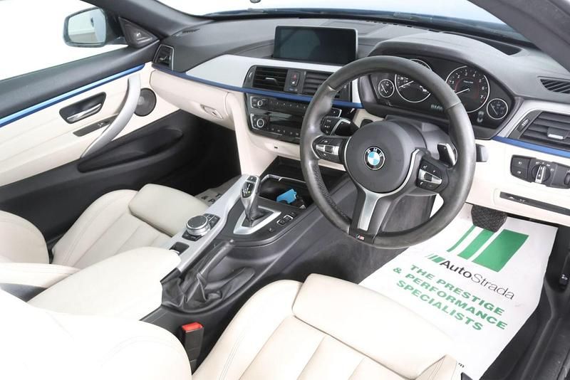 Used BMW 430 Cabriolet M Sport 252 HP (185 kW) 2017 Blue Cabriolet