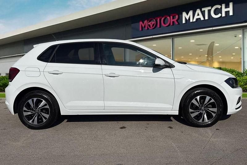 Used VW Polo Match 95 HP (69 kW) 2021 White Hatchback