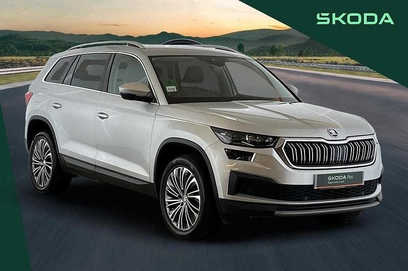 Silver Used 2022 Skoda Kodiaq SE L Executive SUV | £30,390 (Fair price) - Image 1/4