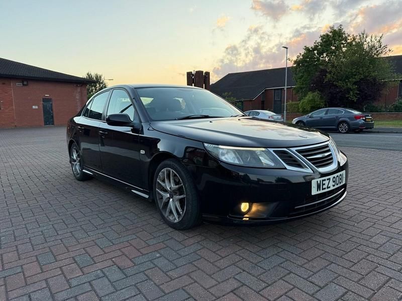 Black Used 2009 Saab 9-3 Vector Sedan | £1,495 - Image 1/4