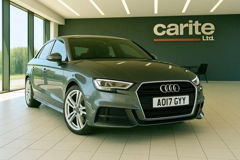 Grey Used 2017 Audi A3 S-Line Sedan | £12,995 (Super price) - Image 1/2