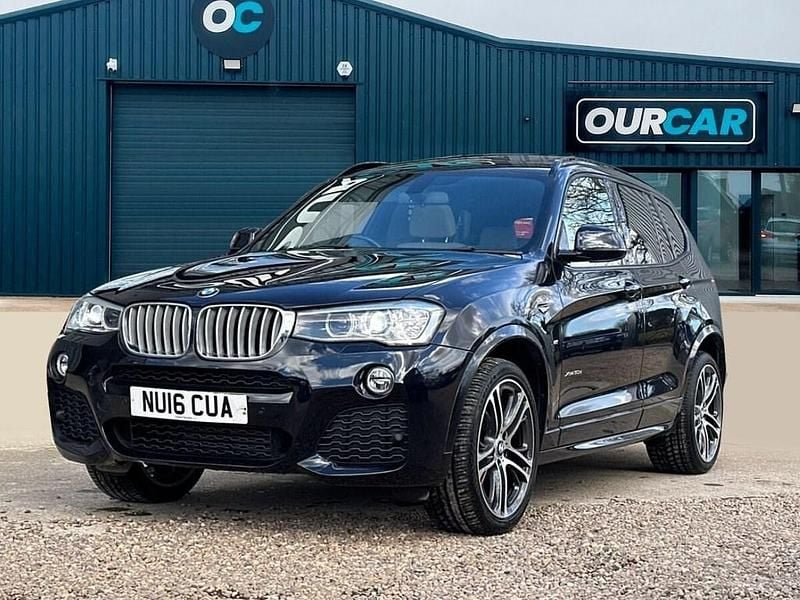 Used BMW X3 M Sport 258 HP (189 kW) 2016 Black SUV