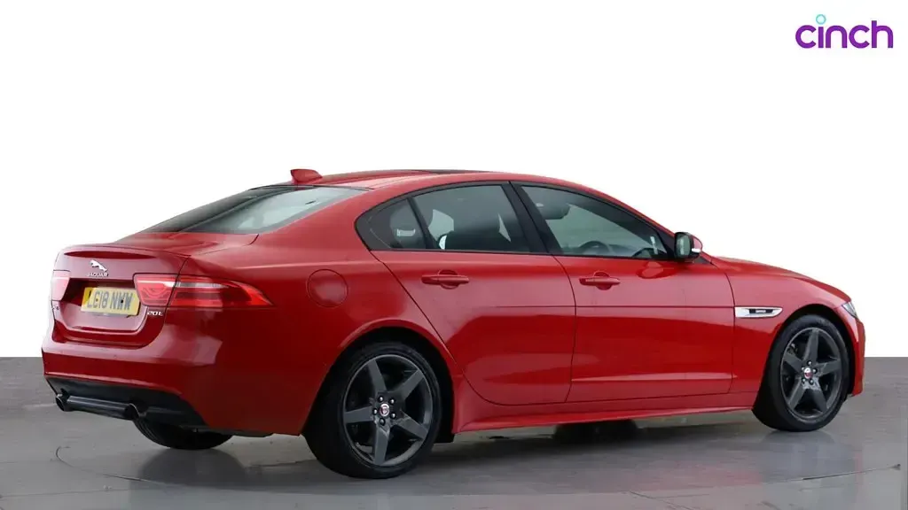 Used Jaguar XE R-Sport 2018 Red Sedan
