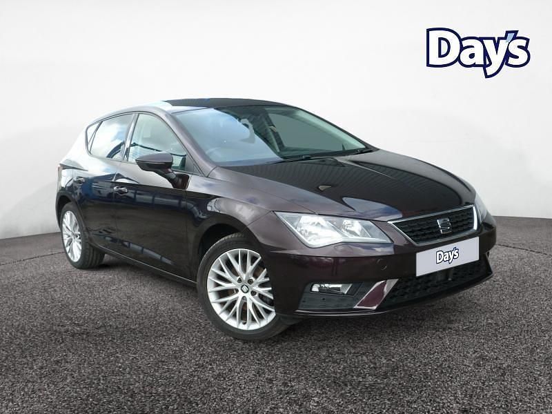 Purple Used 2017 Seat Leon SE Dynamic Hatchback | £8,495 (Fair price) - Image 1/4