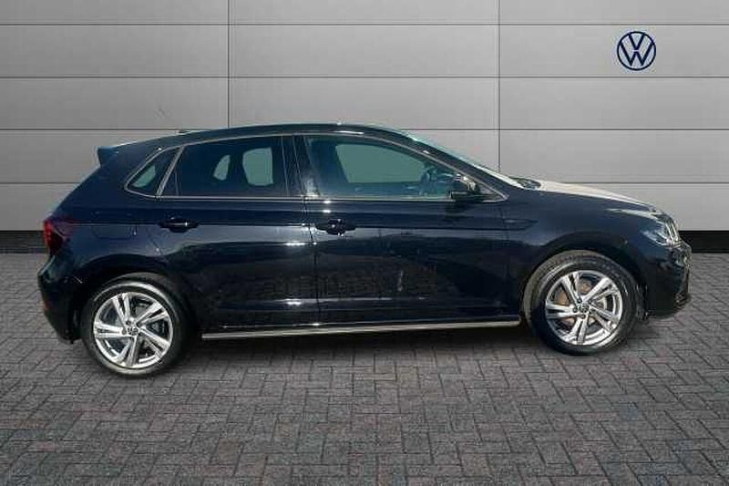 Used VW Polo R-line 95 HP (69 kW) 2024 Black Hatchback